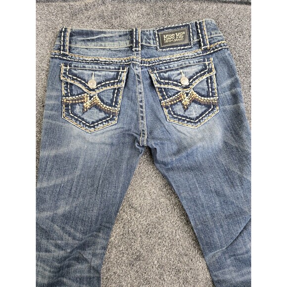 Miss Me Women's Irene Bootcut Embroidered Jeans Size 29 - Picture 1 of 12
